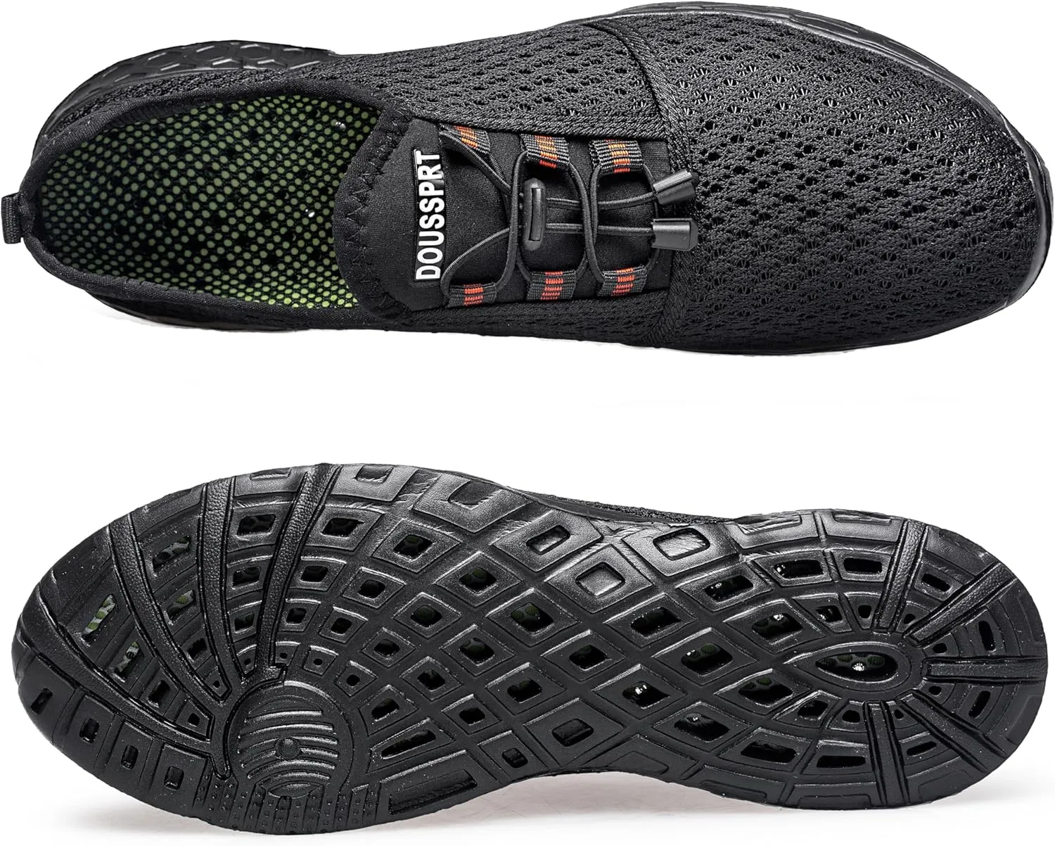 DOUSSPRT Women's Water Shoes Quick Drying Sports Aqua Shoes
