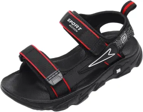 Kids Boys Summer Sports Sandals Outdoor Hiking Beach Sports Sandals Double Adjustable Strap Lightweight Shoes