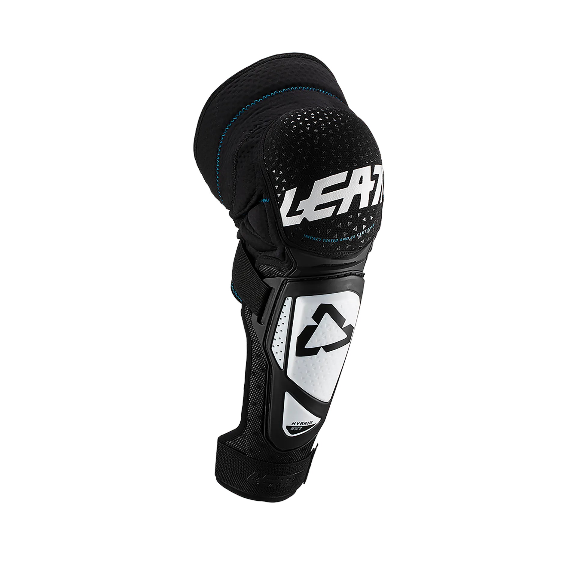 Knee & Shin Guard3DF Hybrid EXT - White - Black