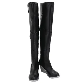 League of Legends LOL Halloween Costumes Accessory KDA Groups Seraphine Cosplay Shoes Boots