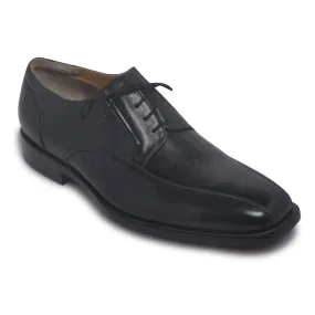 Men Black Derby Laces Genuine Leather Shoes