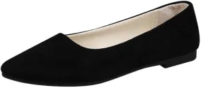 Padgene Women's Casual Ballet Flats, Ladies Ballerina Flats Girls Fashionable Ballet Pumps Dolly Shoes Womens Stylish Comfy Office Driving Flat Shoes Slip On Loafers