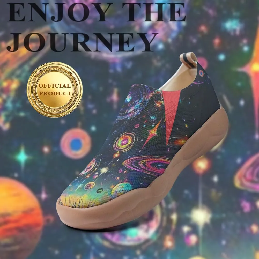 Women's Art Travel Shoes Slip-on Casual and Comfortable Loafers Light and Comfortable Fashionable Sneakers
