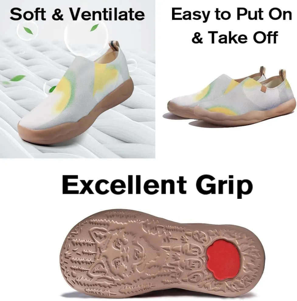 Women's Art Travel Shoes Slip-on Casual and Comfortable Loafers Light and Comfortable Fashionable Sneakers