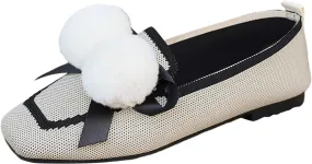 Women's Flats Shoes Comfortable Dressy Pointed Toe Washable Ballet Flat